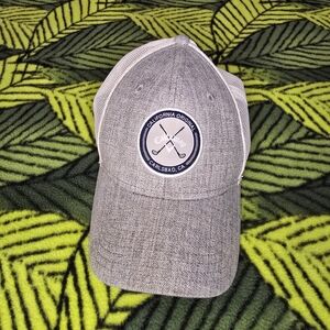 Callaway Golf Grey And White Mesh Back Hat